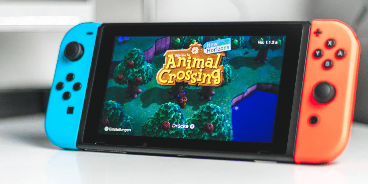 Illustration jeu vidéo Animal Crossing: New Horizons Nintendo Switch