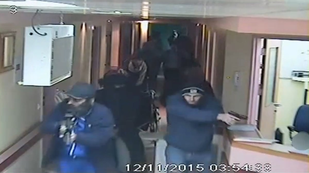 Operation des forces speciales israeliennes dans un hopital de cisjordanie