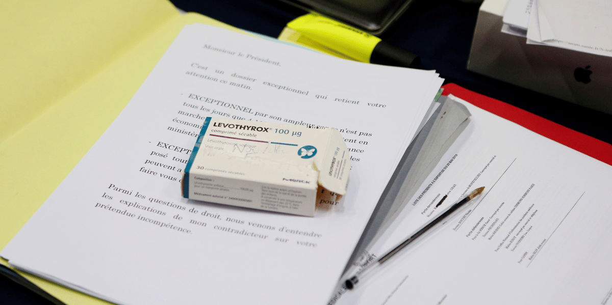 Levothyrox: les plaignants reclament 41 millions d'euros a merck