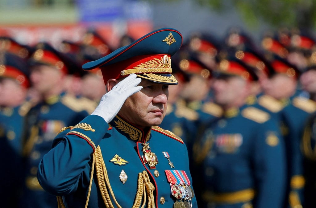Un defile militaire russe celebre le jour de la victoire, a moscou