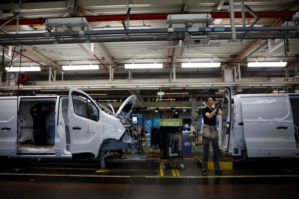 Une usine renault en normandie
