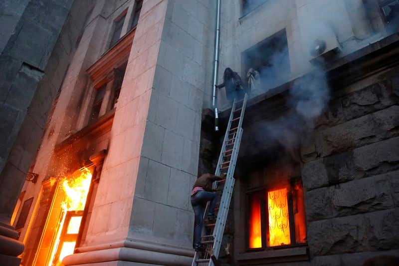 Plus de 40 morts à Odessa dans des heurts et un incendie