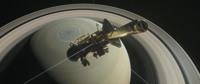 Le "suicide" de la sonde cassini sur saturne