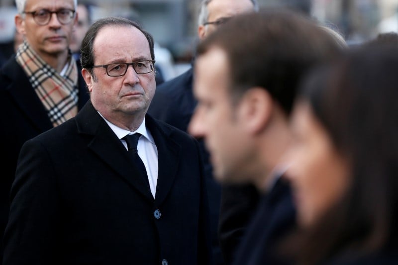 Dans un livre, hollande accuse macron de creuser les inegalites