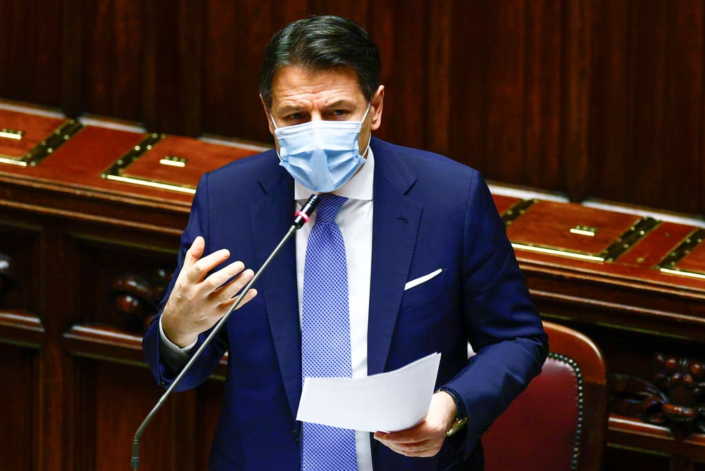 Italie: conte obtient la confiance de la chambre malgre la defection de renzi