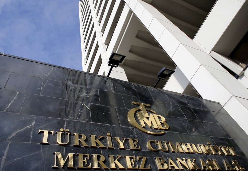 Photo d'archives du siege de la banque centrale turque a ankara