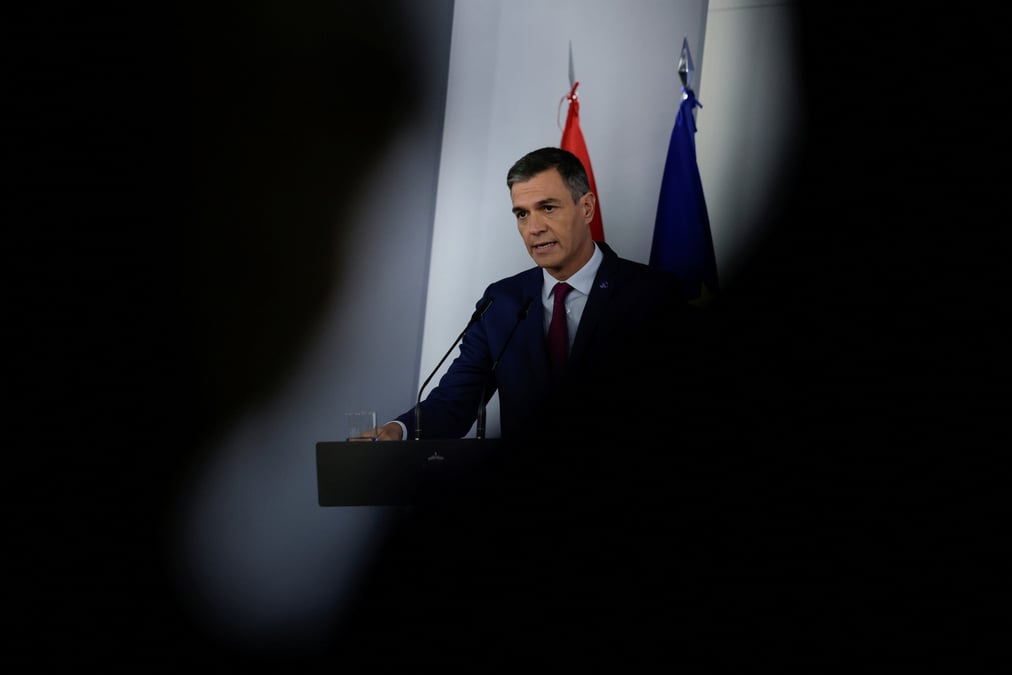 Le premier ministre espagnol sanchez