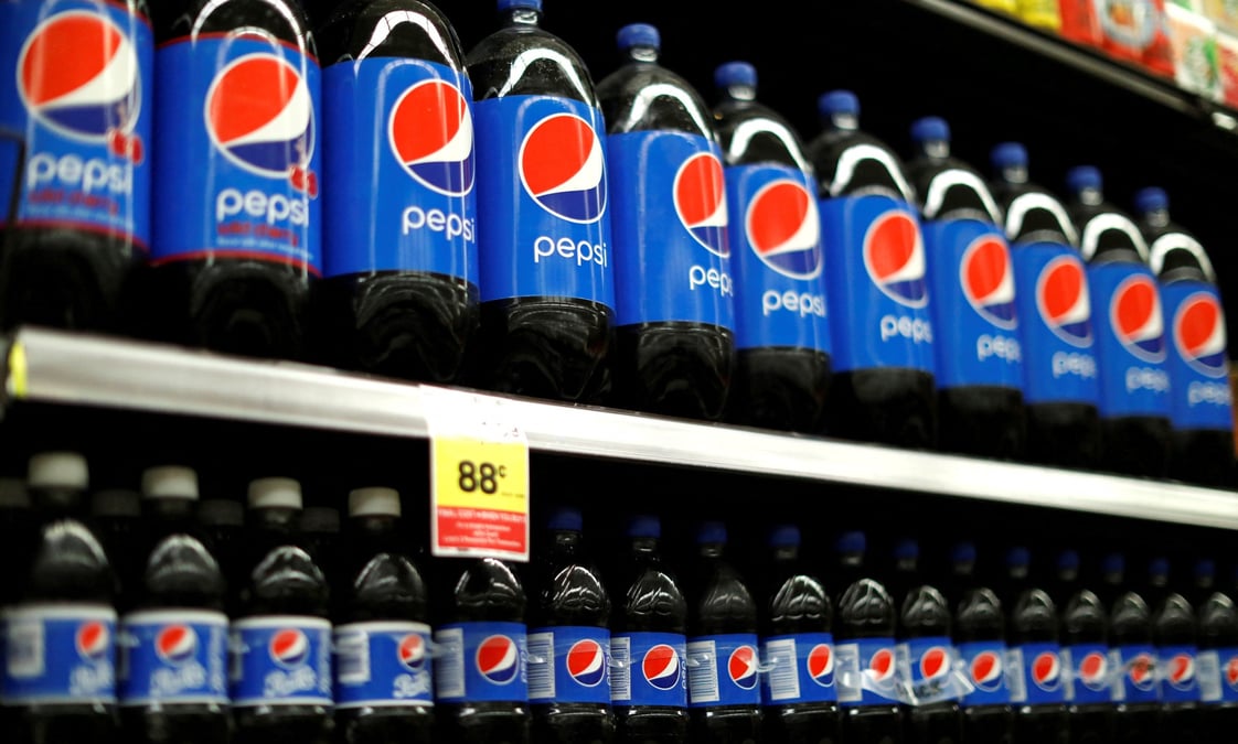 Des bouteilles pepsi dans une epicerie de pasadena