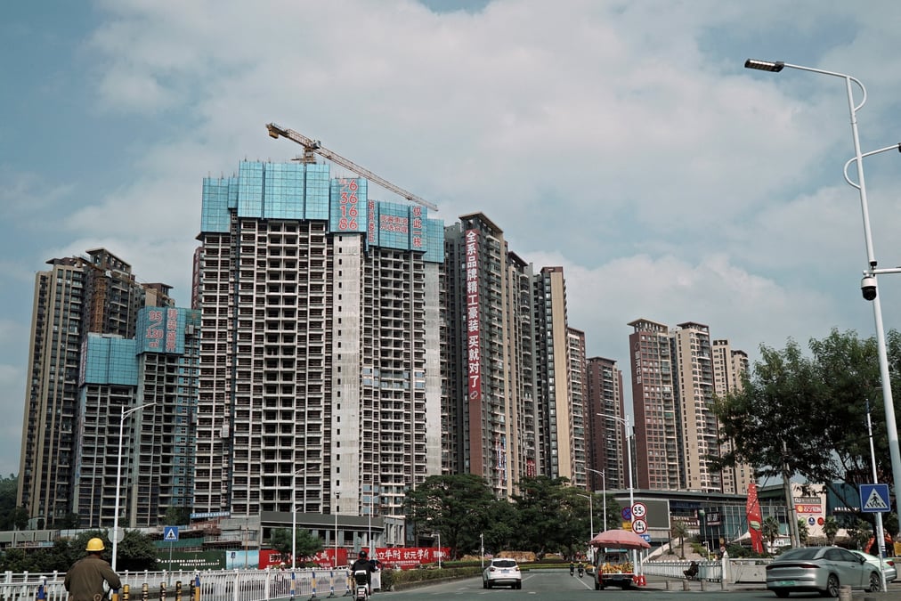 Des immeubles residentiels en construction a huizhou en chine