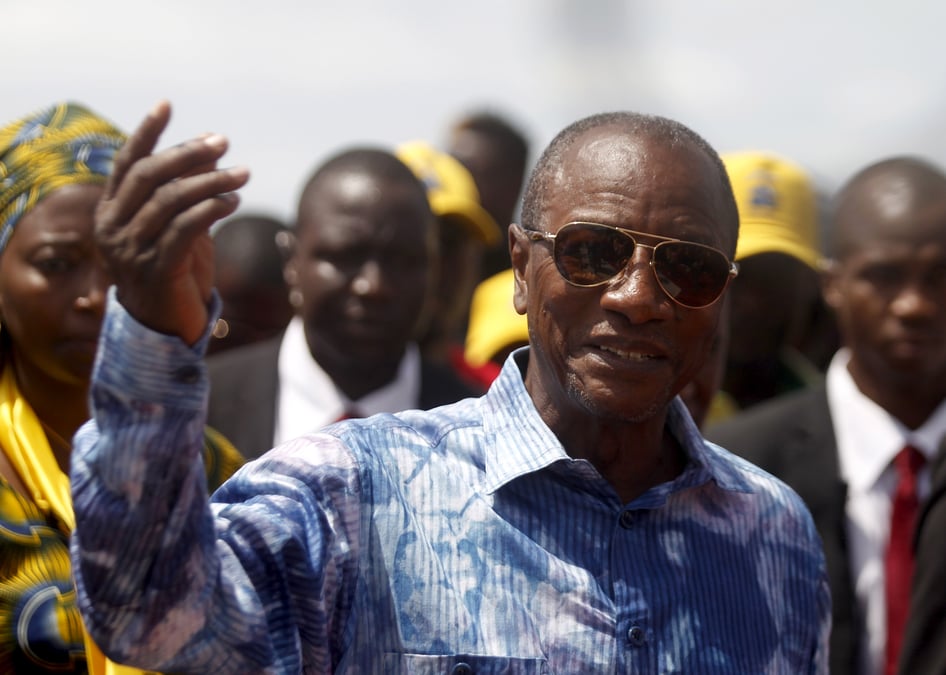 Guinee: presidentielle sous tension alors que conde brigue un troisieme mandat