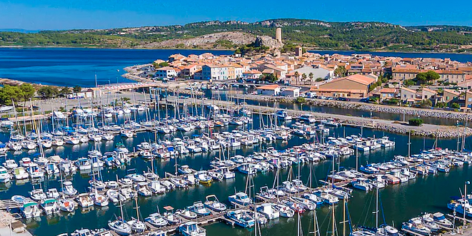 Port de plaisance de Gruissan (Aude)