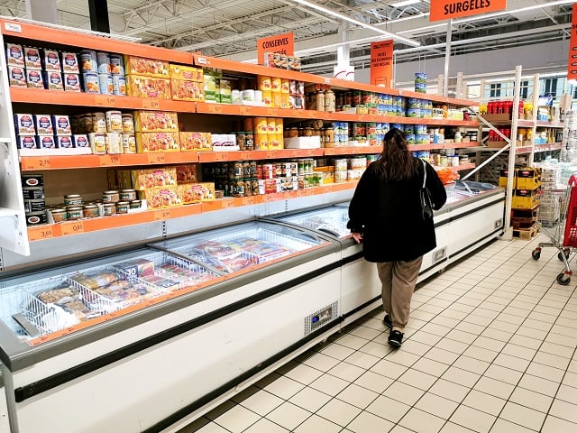 Prix de l'alimentaire