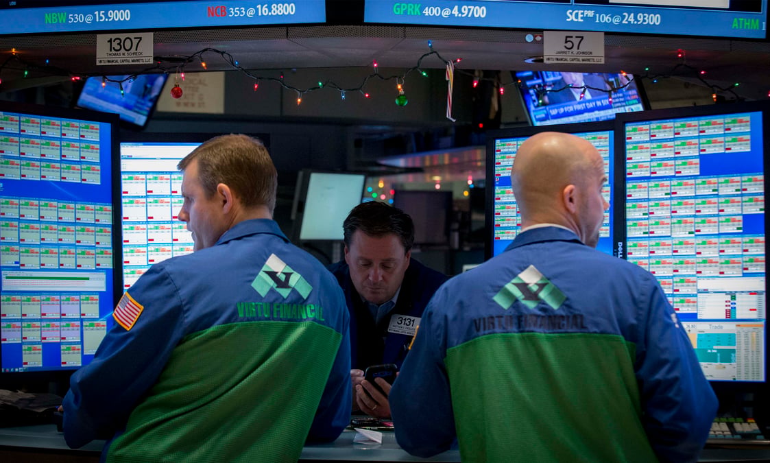 La bourse de new york finit en hausse