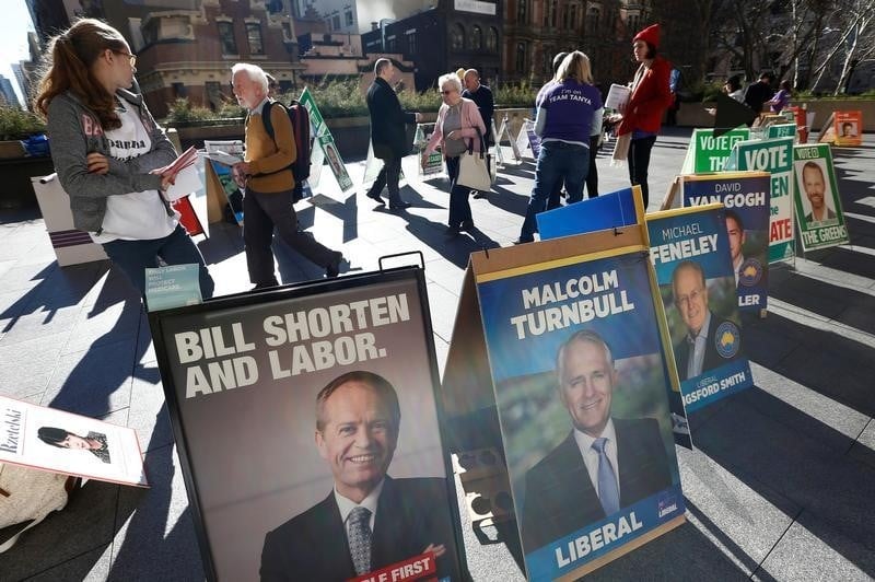 Elections legislatives et senatoriales en australie