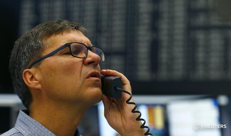 Les bourses europeennes finissent dans le rouge