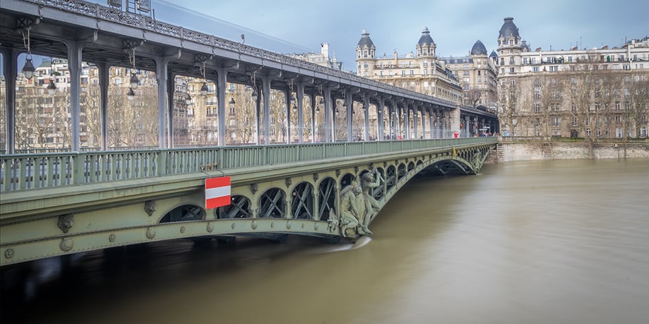 La Seine à Paris.