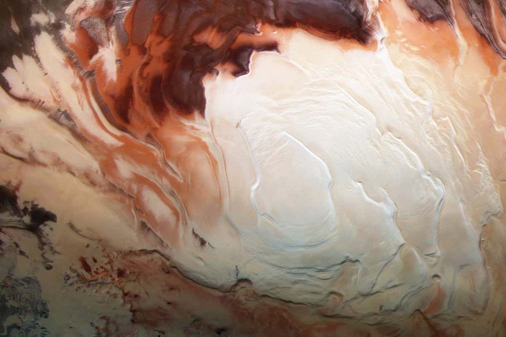 Mars, eau, trace