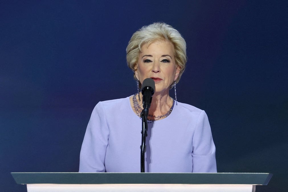 Linda mcmahon, ancienne directrice de l'administration des petites entreprises