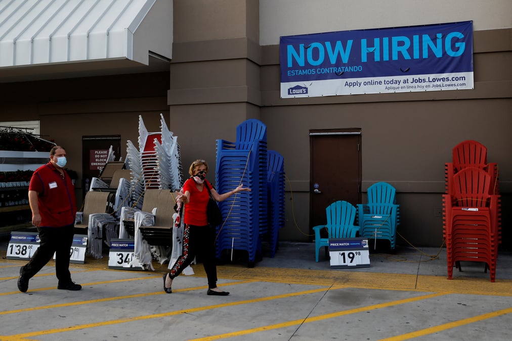 Usa: rebond inattendu de l'emploi en mai