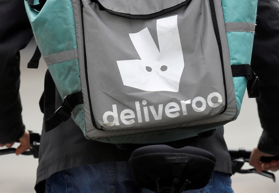 Un livreur de deliveroo a londres