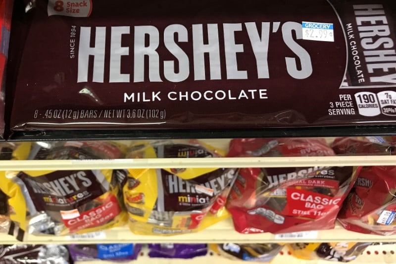 Hershey rachete amplify snack pour 1,6 milliard de dollars