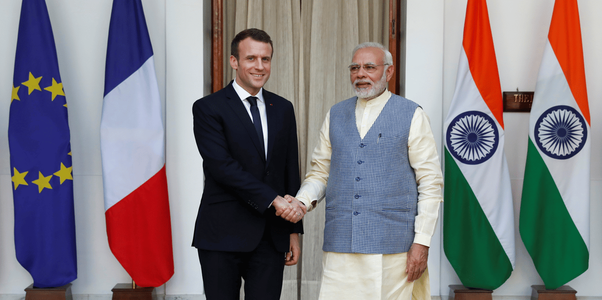 Macron ouvre une "nouvelle ere" du partenariat avec l'inde