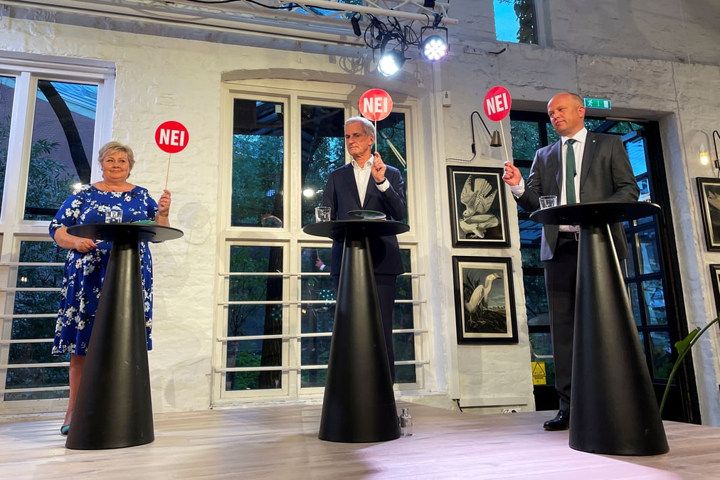 Elections legislatives en norvege, la majorite sortante menacee