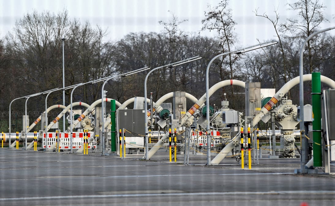 Le depot de gaz naturel d'astora a rehden