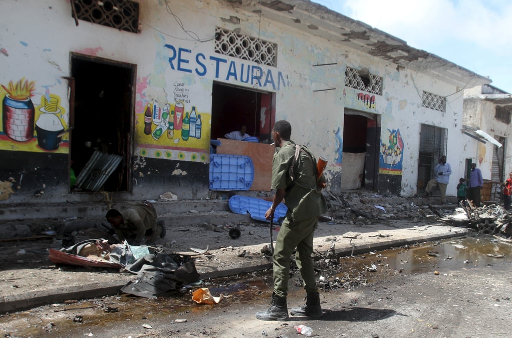 Attentat a la voiture piegee a mogadiscio