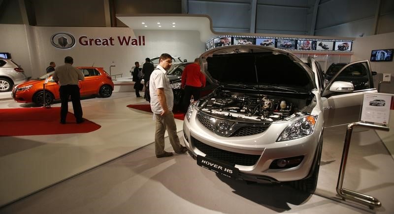 Great wall precise ne pas avoir approche le chiffre d'affaires de fiat chrysler