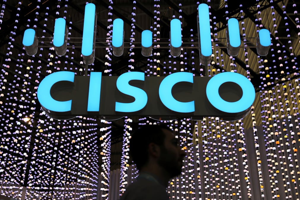 Cisco depasse les attentes, l'action monte