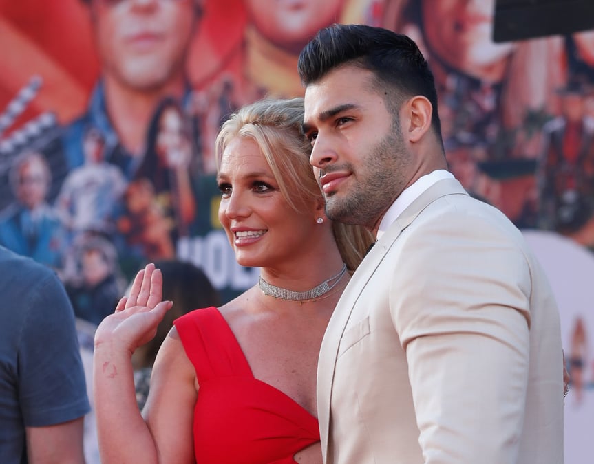 La pop star britney spears epouse sam asghari