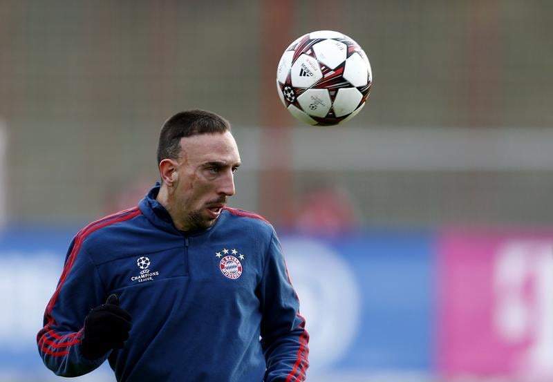 Football: Franck Ribéry élu joueur français de l'année