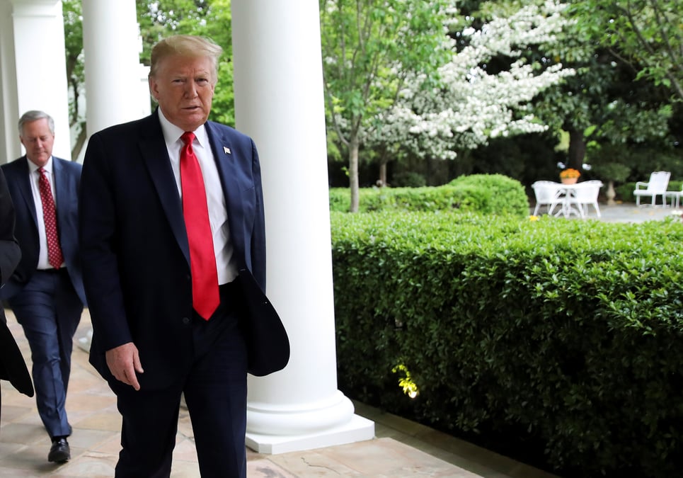 Trump dit que la chine ne veut pas qu'il soit reelu