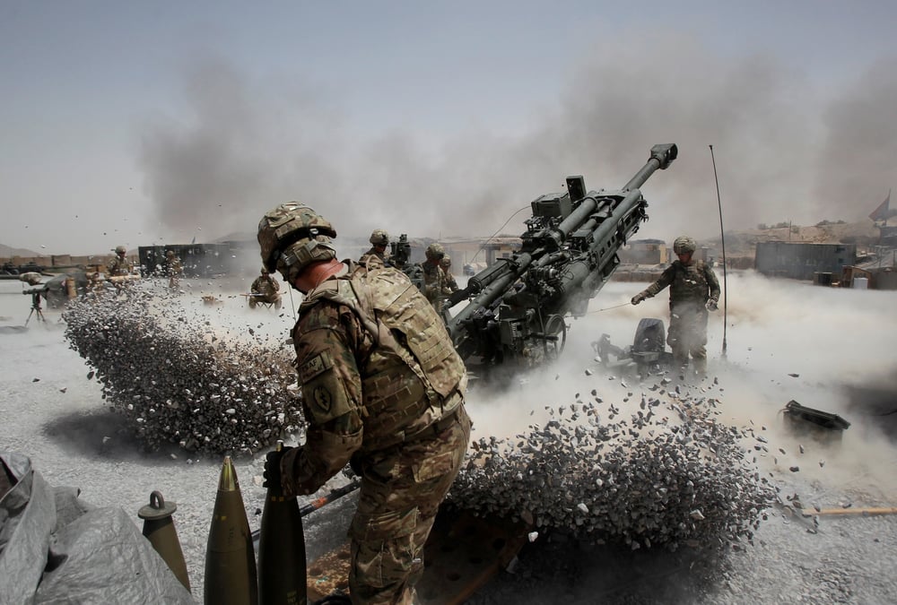 Photo d'archives des troupes americaines qui se retirent d'afghanistan