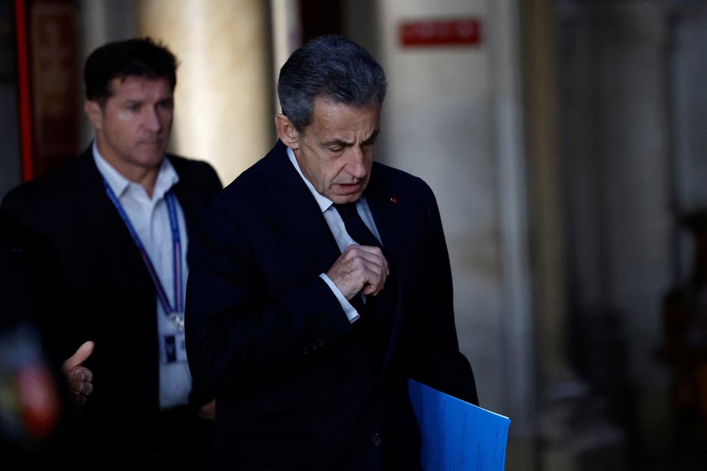 Photo de l'ancien president nicolas sarkozy