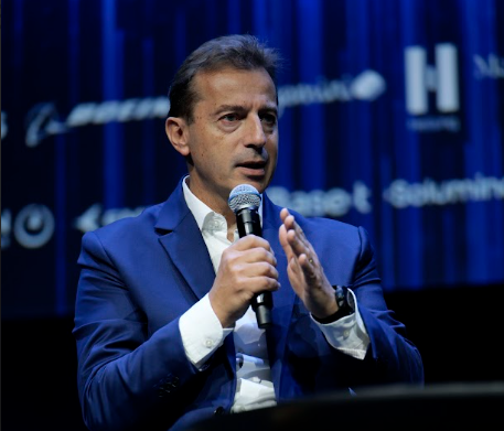 Guillaume Faury (Airbus) a ouvert le Paris Air Forum, vendredi 13 juin 2025.