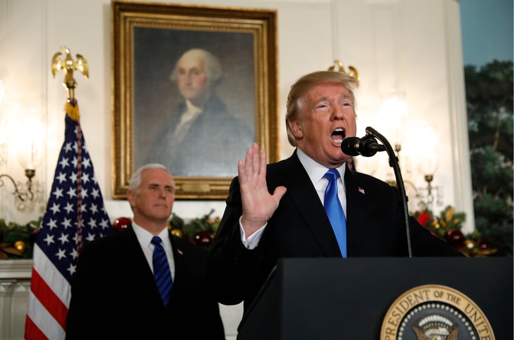 L'heure est venue de reconnaitre jerusalem comme capitale d'israel, dit trump