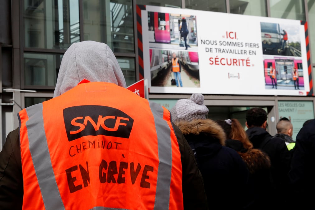 La cfdt cheminots participera a la greve dimanche et lundi