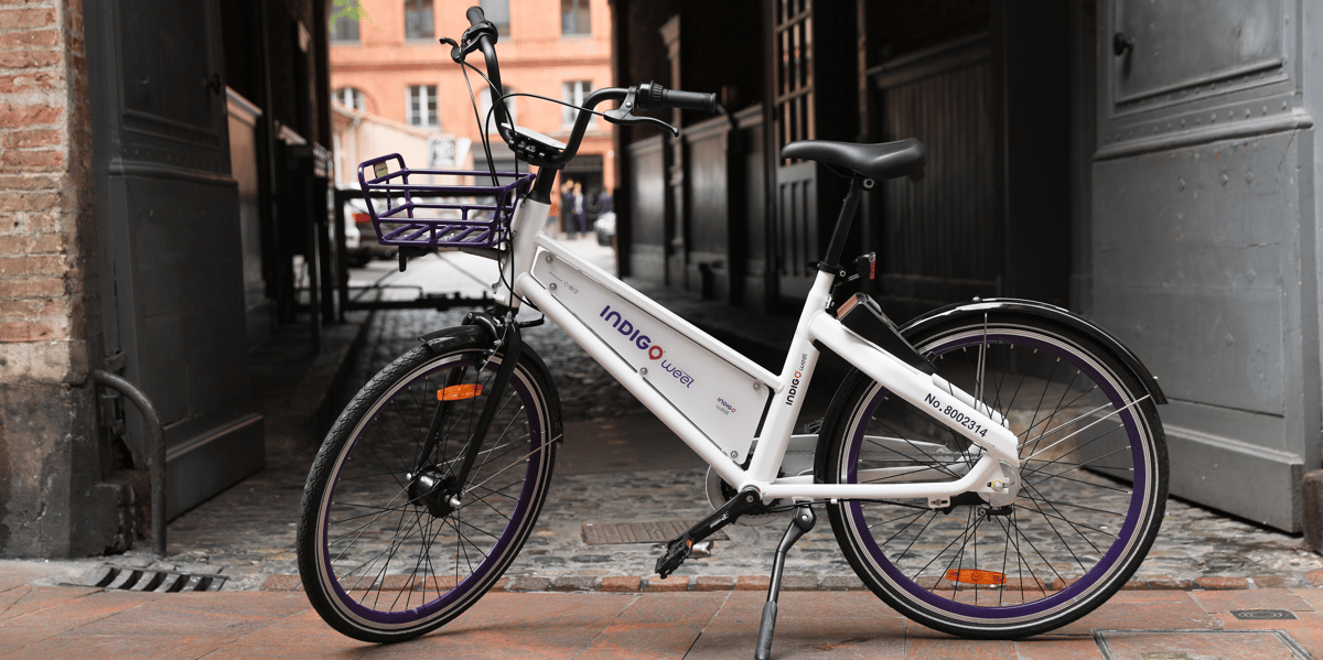 Les vélos Indigo weel à Toulouse