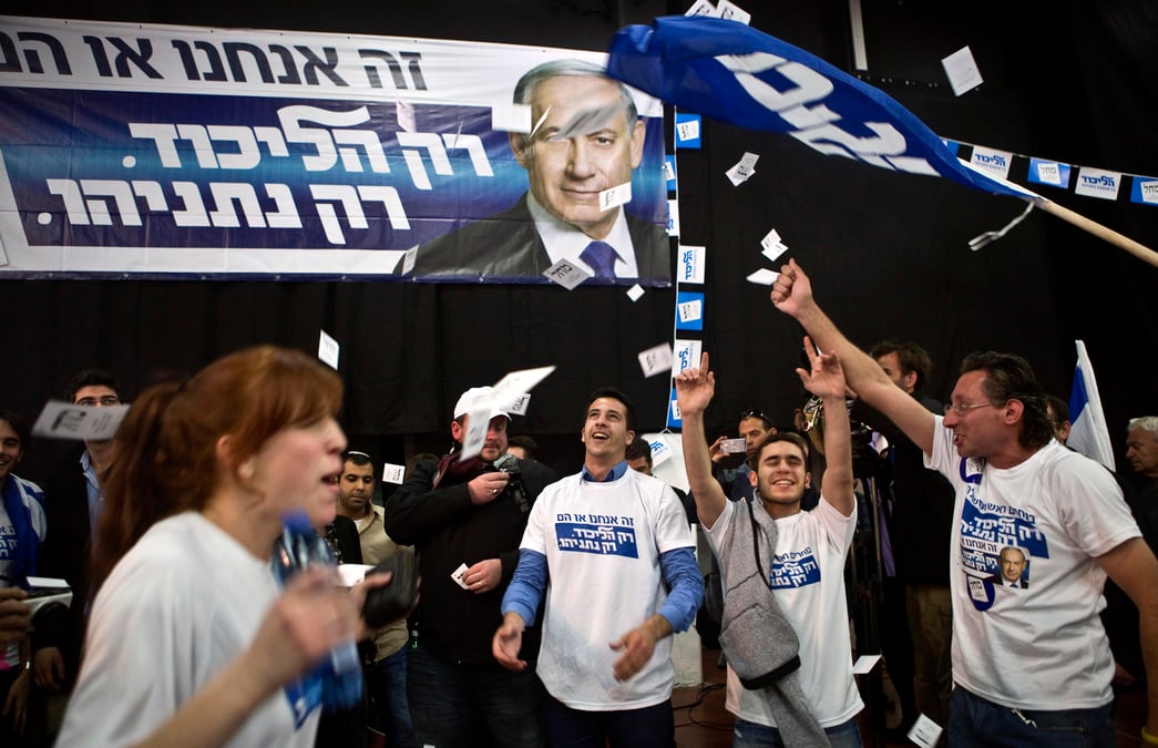 Benjamin netanyahu se felicite sur twitter de sa victoire aux legislatives israeliennes