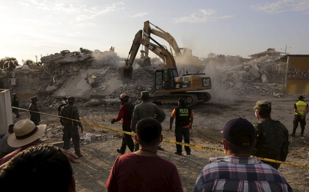 Le bilan du seisme en equateur s’alourdit encore