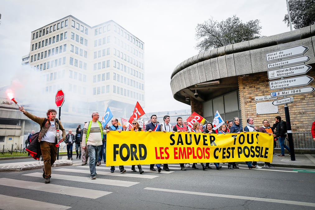 Ford Aquitaine manif