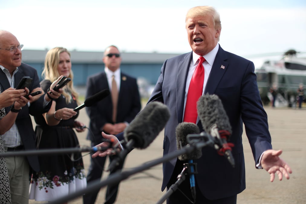 Trump estime que la guerre commerciale avec la chine sera courte