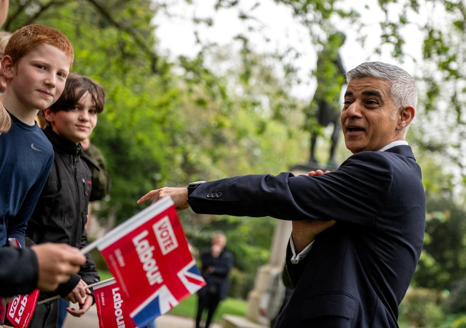 Sadiq khan a ete reelu sans surprise maire de londres