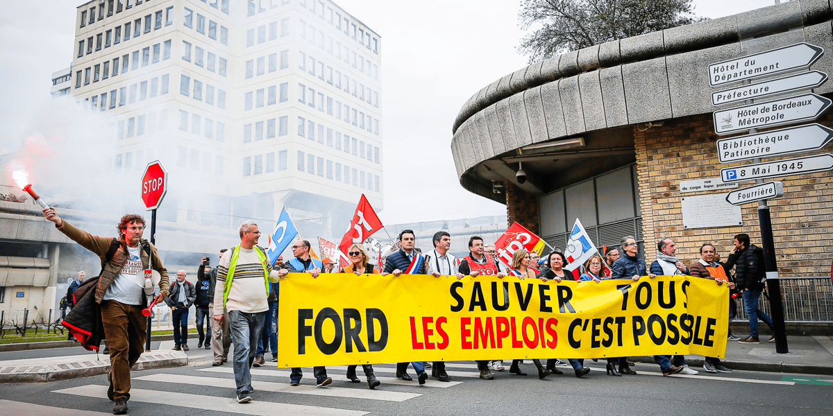 Ford Aquitaine manif