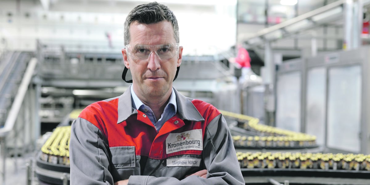 De nombreux chantiers attendent le directeur de l’usine Kronenbourg, ndont l’ouverture d’une douzième ligne de production.