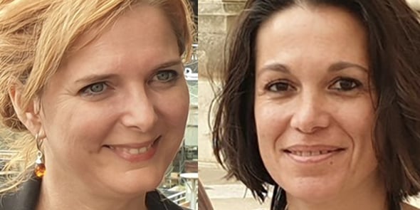 Clothilde Ollier et Coralie Mantion, deux candidates à l'investiture EELV à Montpellier