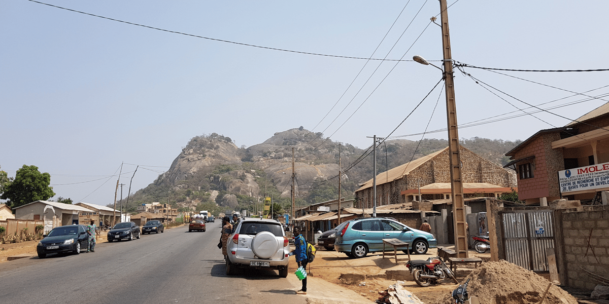 Bénin, les collines de Savè,
