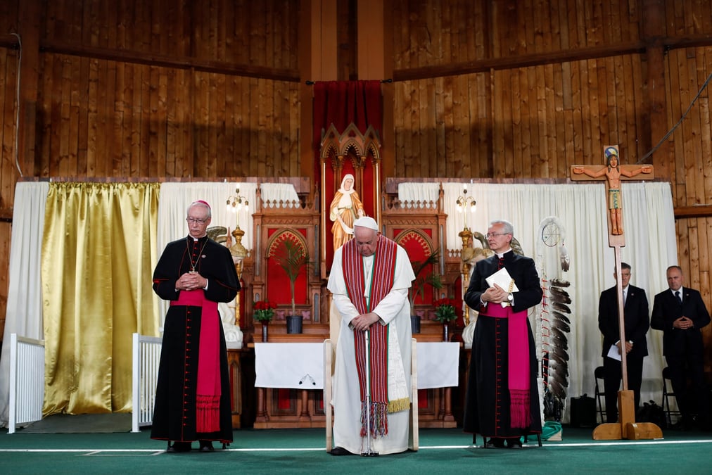 Canada: le pape attendu au quebec pour des rencontres politiques